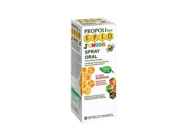 Specchiasol Propoli Plus EPID Junior Παιδικό Σπρέι για τον Πονόλαιμο 15ml