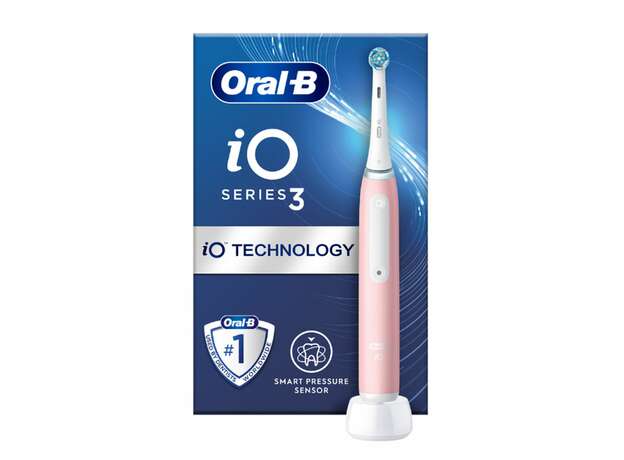 Oral-B iO Series 3 Ηλεκτρική Οδοντόβουρτσα με Αισθητήρα Πίεσης, 1τεμ