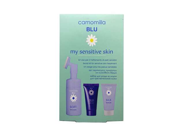 Camomilla BLU My Sensitive Skin Soft Mousse 100ml, Face Mask 30ml & Protective Cream 30ml