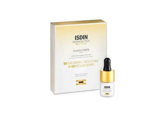 Isdin Flavo-C Forte Serum 5.3ml (Ορός Προσώπου με 15% Καθαρή Βιταμίνη C - Αγωγή 10 Ημερών)