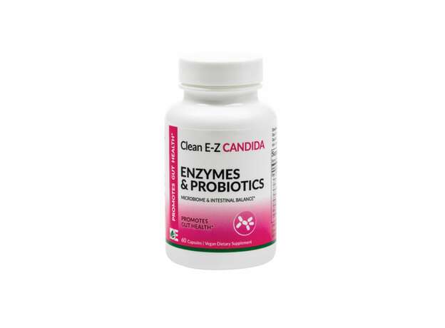 Dynamic Enzymes Clean E-Z Candida 60 caps