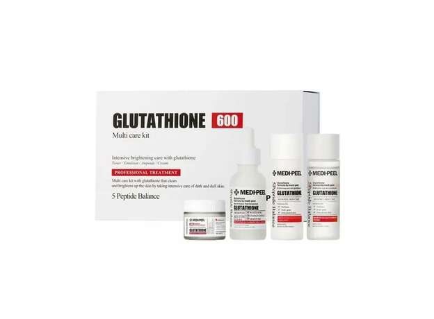 MEDI-PEEL Glutathione Multi Care Kit  White Toner Γλουταθειόνης 30ml, White Emulsion Γλουταθειόνης 30ml,  White Ampoule Glutathione 30ml ,  Kρέμα Bio-Intense Glutathione 50g