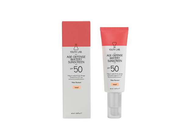 Youth Lab. Age-Defense Watery Sunscreen - Tinted SPF50 40ml