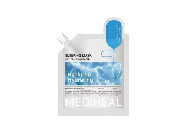 Mediheal Sleeping Mask with Niacinamide 5% Hyaluron Hydrating 20ml