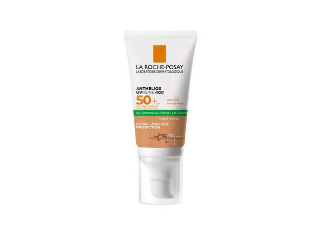 La Roche Posay Anthelios UVMUNE 400 Oil Control Gel Cream SPF50+ Αντηλιακή Κρέμα Προσώπου για Ματ Αποτέλεσμα Με Χρώμα, 50ml