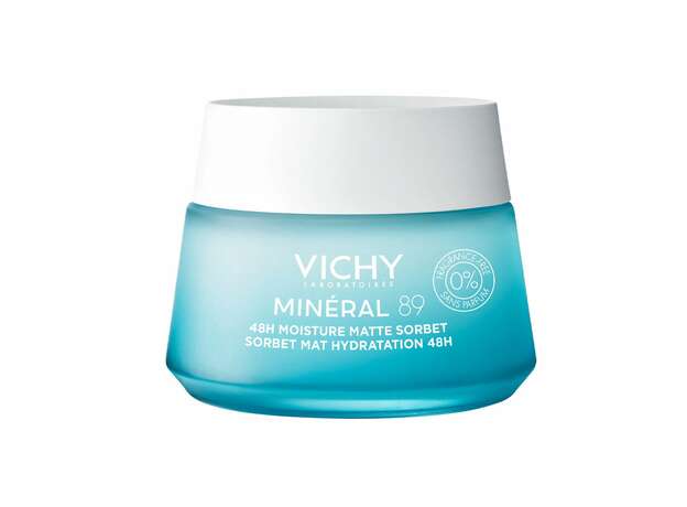Vichy Minéral 89 48H Moisture Matte Sorbet Gel χωρίς άρωμα 50ml