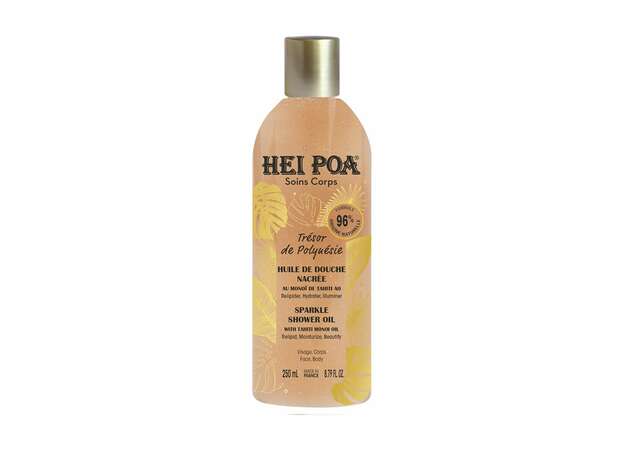 Hei Poa Tresor de Polynesie Sparkle Shower Oil, 250ml