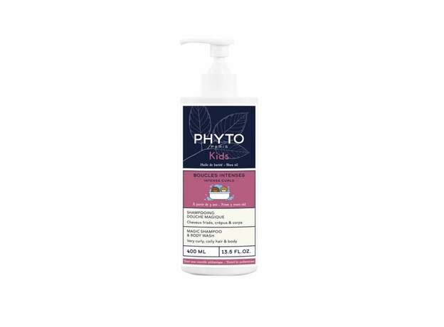Phyto Kids Boucles Intenses Magic Shampoo & Body Wash (Παιδικό Σαμπουάν & Αφρόλουτρο για Μαλλιά με Μπούκλες) 400ml