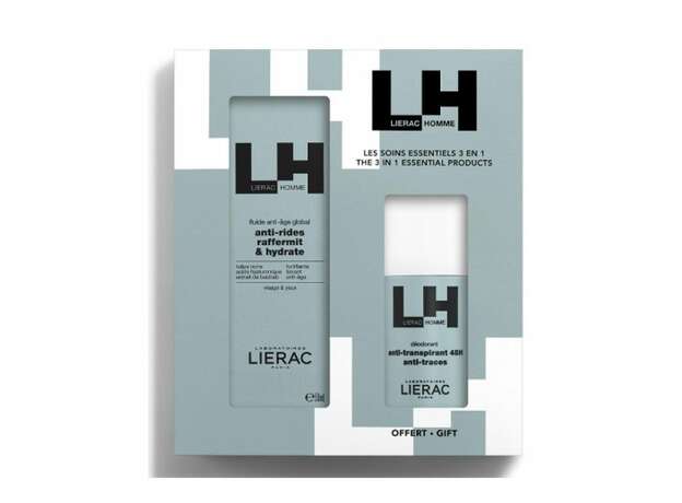 Lierac Homme Set Anti-Age Fluid 50 ml + Deodorant 50 ml set