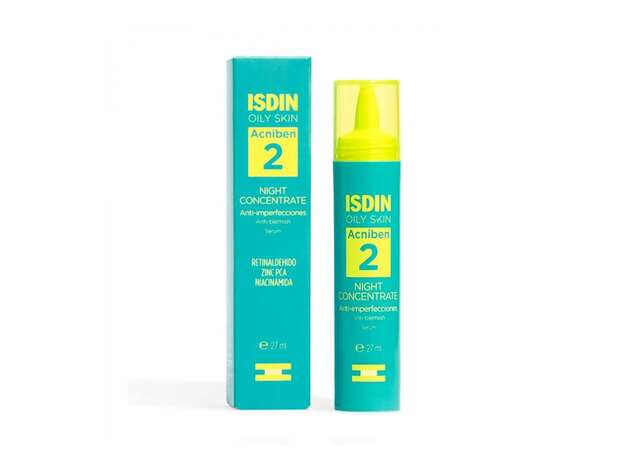 ISDIN Acniben Night Concentrate Anti-blemish Serum Ορός Προσώπου Νυκτός, 27ml