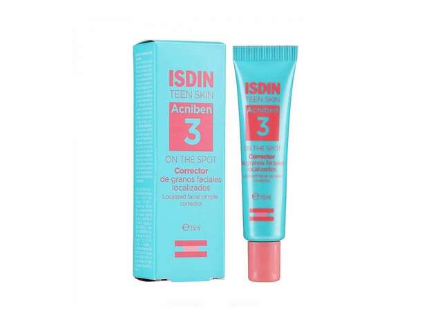 ISDIN Acniben On The Spot Gel για Τοπική Εφαρμογή σε Σπυράκια & Ατέλειες, 15ml