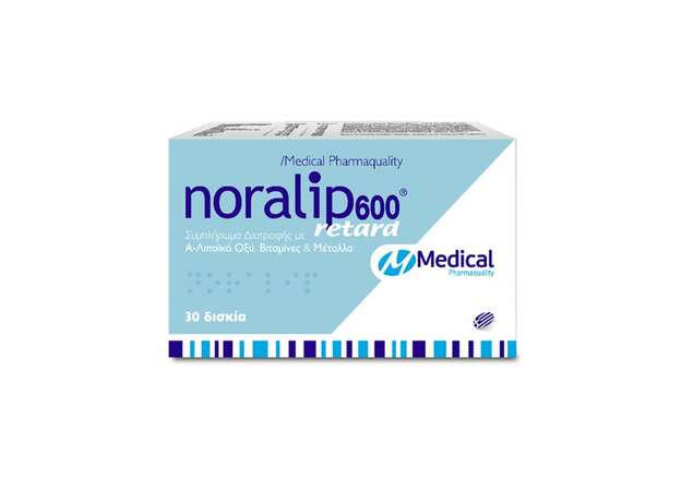 Medical Pharmaquality Noralip 600, 30tabs