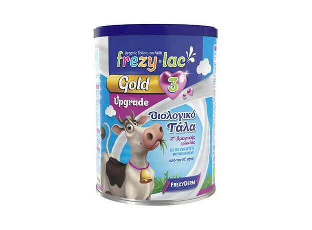 Frezylac Gold 3 Πίνω & Μεγαλώνω Βιολογικό Ρόφημα Γάλακτος σε Σκόνη για Μετά τον 10ο Μήνα 900g