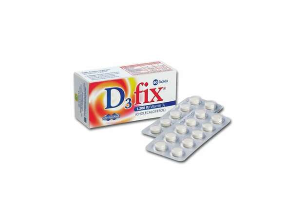 Uni-Pharma D3 Fix 1200iu 60 Ταμπλέτες