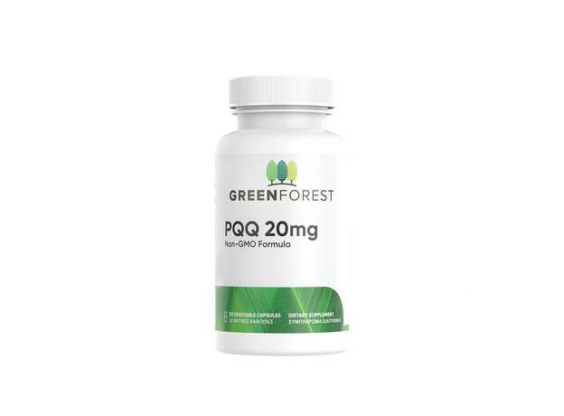 GreenForest PQQ 20mg Formula Green Forest - 30 Κάψουλες