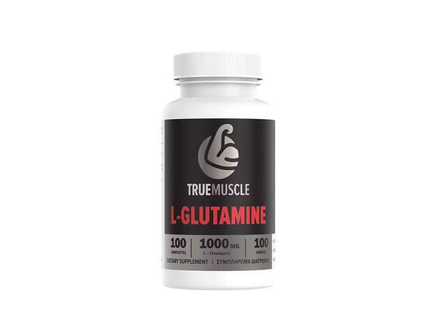 Truemuscle L-Glutamine 1000mg, 100tabs