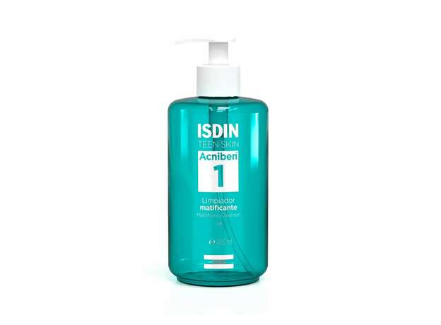 ISDIN Acniben Mattifying Cleanser Gel Καθαρισμού για Λιπαρές Επιδερμίδες, 400ml