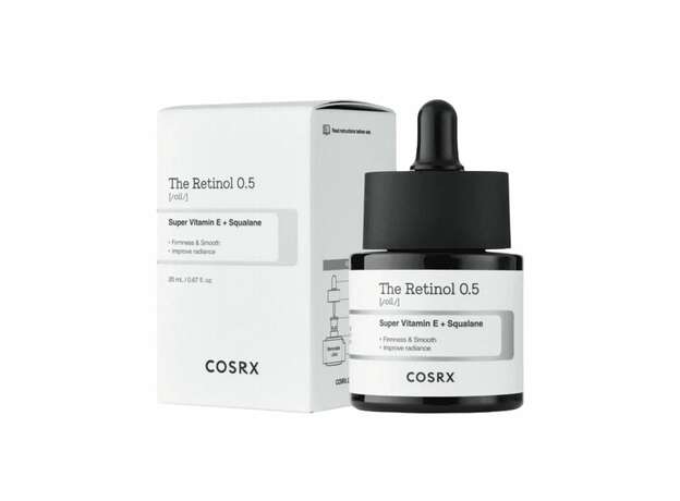 COSRX The Retinol 0.5 Oil Ενυδατικό έλαιο με ρετινόλη για αντιγήρανση & μείωση των ρυτίδων 20ml