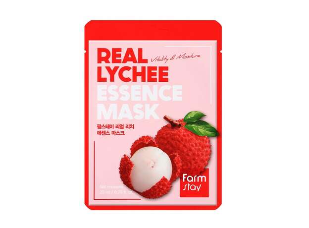 Farmstay με Εκχύλισμα Λίτσι Real Lychee Essence Mask 23ml
