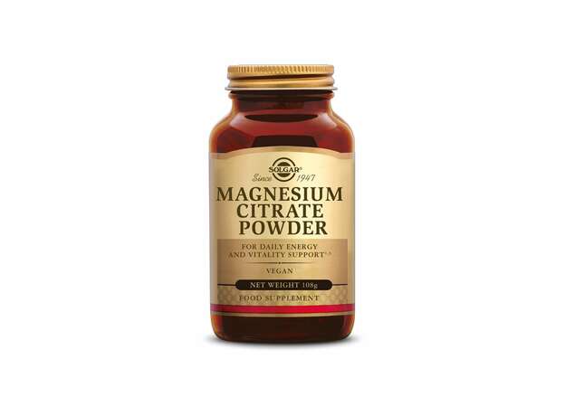 Solgar Magnesium Citrate 250mg Powder 108g
