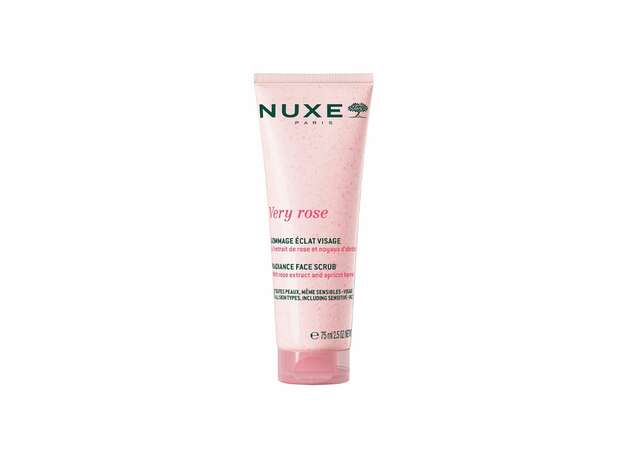 Nuxe Very Rose Radiance Face Scrub Απολεπιστικό Προσώπου, 75ml