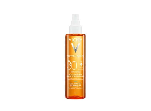 Vichy Capital Soleil Cell Protect Αόρατο Λάδι SPF30 200ml