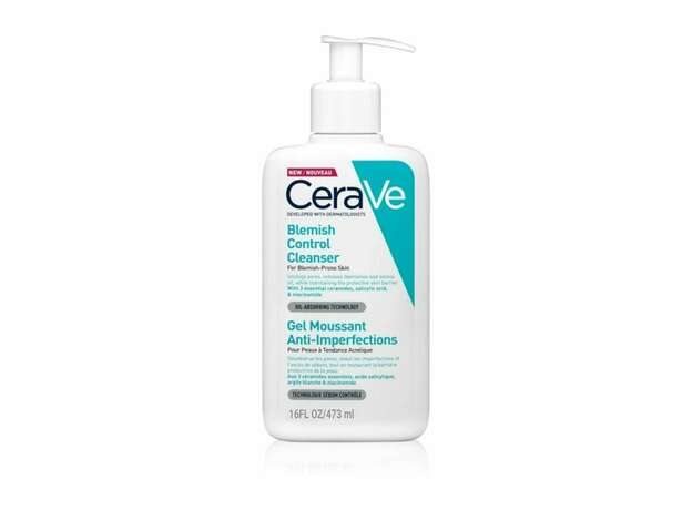 CeraVe Blemish Control Cleanser Gel Καθαρισμού Προσώπου Για Δέρμα Με Τάση Ακμής Με Σαλικυλικό Οξύ & Ceramides 473ml