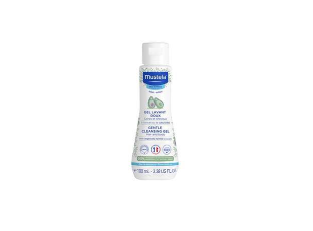 Mustela Bebe Gentle Cleansing Gel Απαλό Αφροντούς για Σώμα & Μαλλιά, 100ml