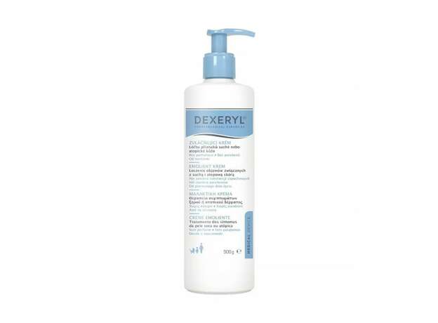 Dexeryl Emollient Cream Μαλακτική Κρέμα για Ξηρές ή Ατοπικές Επιδερμίδες, 500g