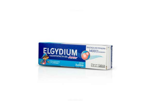 Elgydium Junior Bubble Οδοντόπαστα για Παιδιά 7-12 ετών1400ppm  50ml