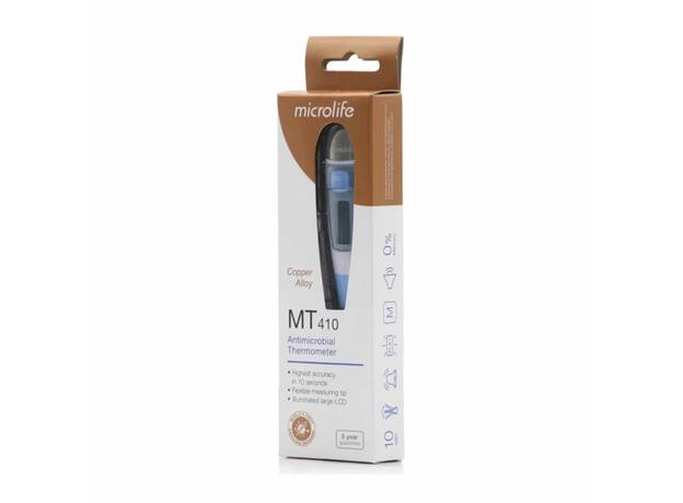 Microlife ΜΤ 410 Ψηφιακό Θερμόμετρο Μασχάλης Κατάλληλο για Μωρά Γαλάζιο 1τεμ