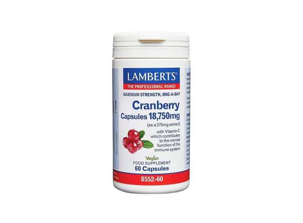 Lamberts Cranberry 18,750mg 60 Ταμπλέτες