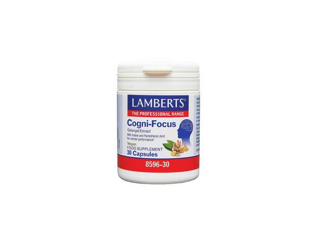 Lamberts Cogni-Focus για Ενίσχυση της Σκέψης & Καλή Λειτουργία του Νευρικού Συστήματος 30caps