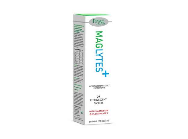 Power of Nature Maglytes with Magnesium & Electrolytes, 20eff.tabs
