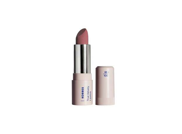 Korres True Velvety Lipstick - 16 Blush Pink Κραγιόν με Κρεμώδη υφή & Πλούσιο Χρώμα με Μόλις Ένα Πέρασμα 3g