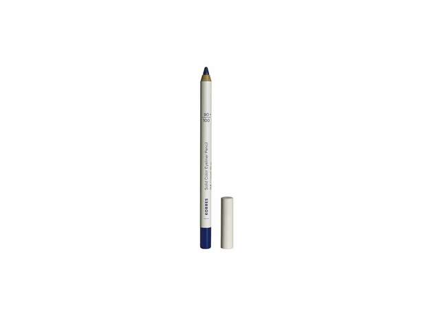 Korres Solid Color Lip Liner - 04 Cobalt Blu Μολύβι Χειλιών με Έντονο Χρώμα & Κρεμώδη Υφή για Τέλειο Περίγραμμα 1,2g