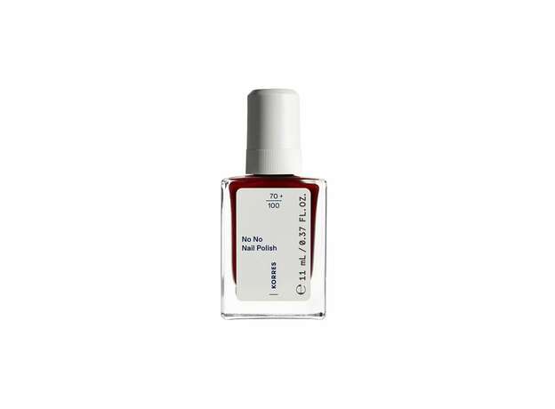 Korres No No Nail Polish  - 57 Wine Red 11ml