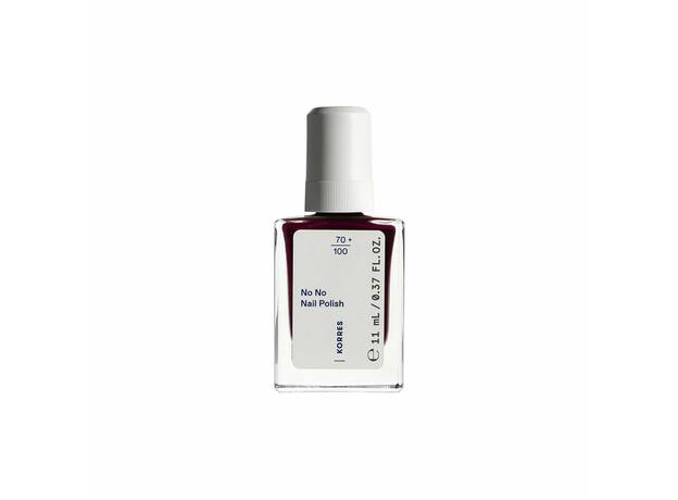 Korres No No Nail Polish  - 59 Burgundy Red 11ml