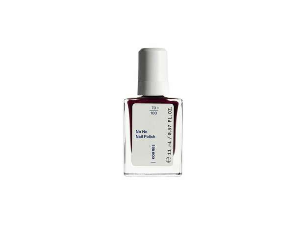 Korres No No Nail Polish  - 59 Burgundy Red 11ml