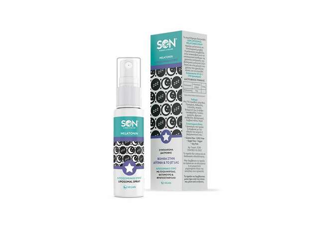 SON Science of Nature Melatonin Liposomal Spray Ezsleep & Jet Lag, 30ml
