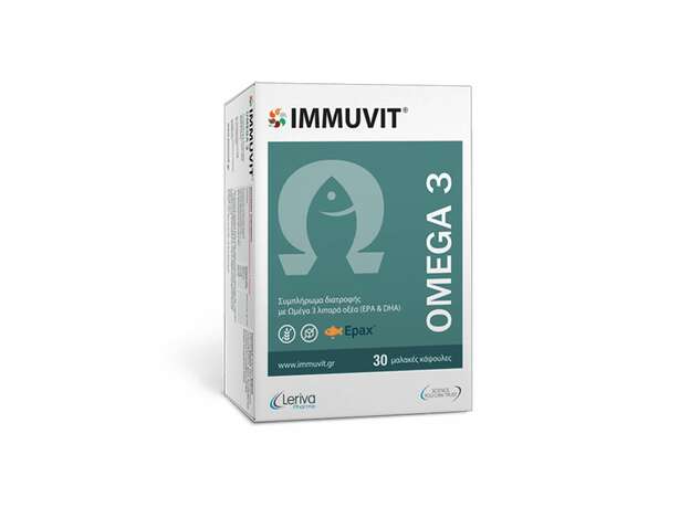 Leriva Pharma Immuvit Omega 3 30 softgels