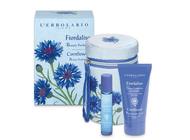 L' Erbolario Fiordaliso BEAUTY POCHETTE Fiordaliso Beauty Pochette Fiordaliso Άρωμα Roll-On 15ml  Κρέμα Σώματος  75ml