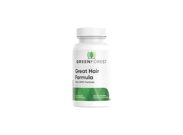 Green Forest Great Hair Formula, 60caps