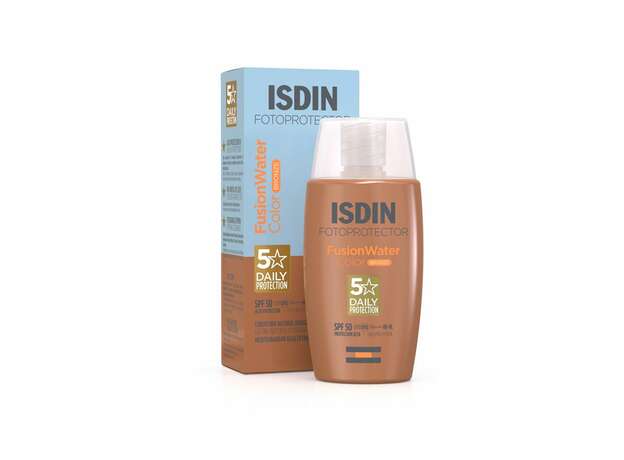 ISDIN Fotoprotector Fusion Water Color Bronze Αντηλιακό Προσώπου με Χρώμα SPF50, 50ml