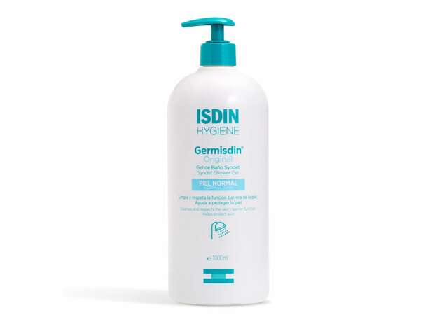 ISDIN Germisdin Original Bath Gel Τζέλ Καθαρισμού Σώματος πολύ Απαλή Υφή & Ξεπλένεται Εύκολα, 1000ml