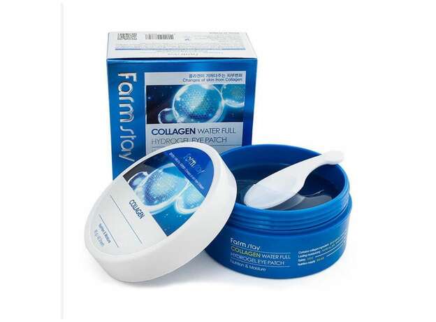 FarmStay Collagen Aqua Full Hydro Gel Eye Patch, 60 Pcs