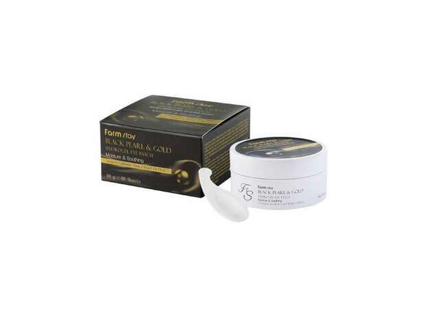 Farmstay Black Pearl & Gold Eye Patches 90g/ 60sheets