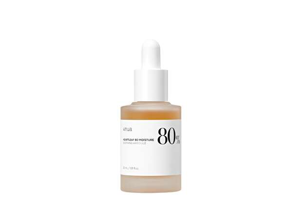 Anua Heartleaf 80% Soothing Ampoule, 30ml