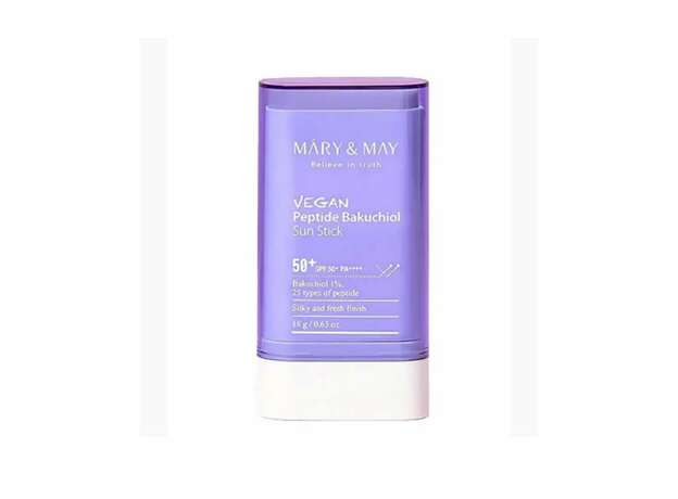 Mary & May Vegan Peptide Bakuchiol Sun Stick SPF50+/PA++++ 18g