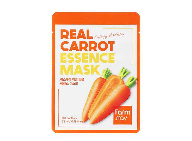 FARMSTAY REAL CARROT Essence Mask, 23 ml
